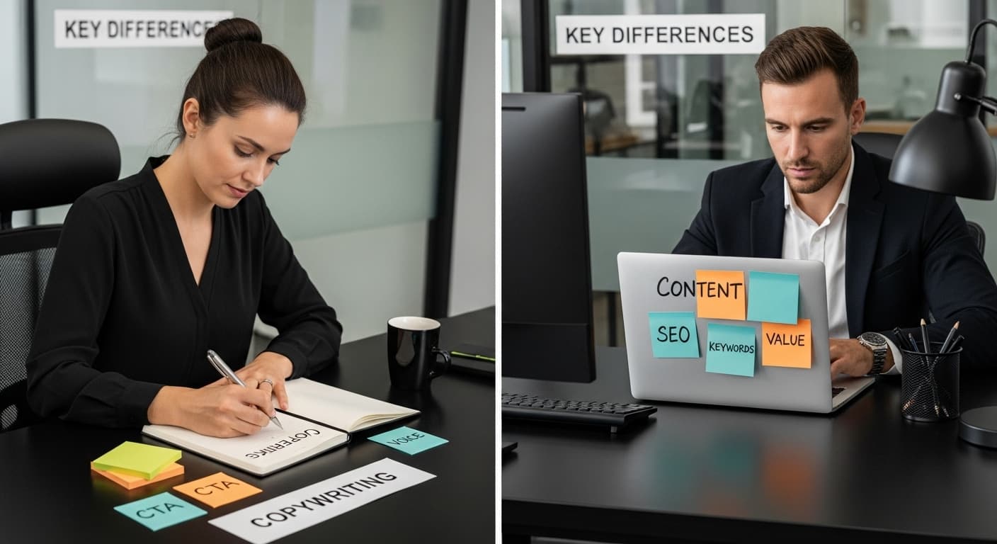 Understanding Copywriting vs Content Writing: Key Differences