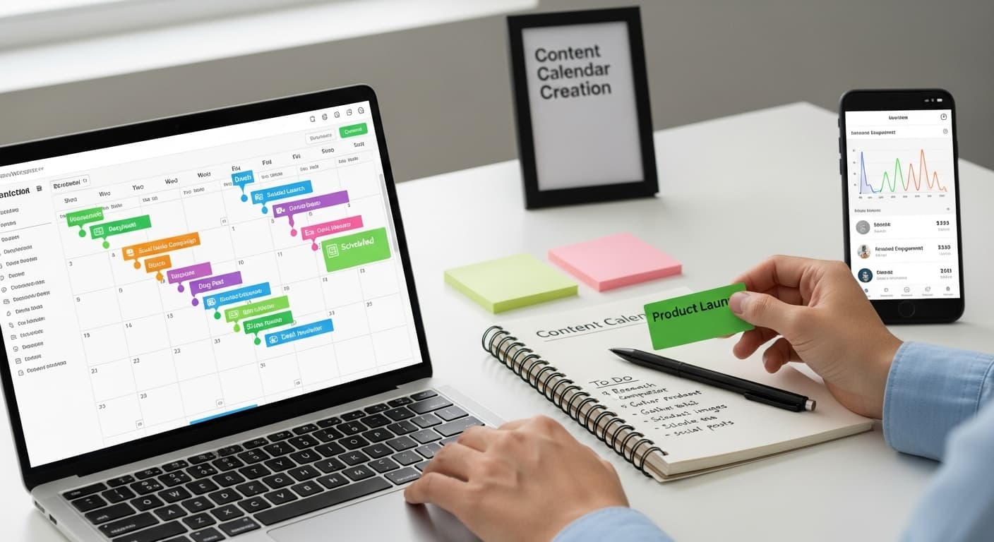 Master Content Calendar Creation for eCommerce Success